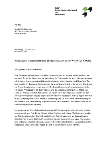 Brief Arztzeugnis.pdf - AGV Rheintal