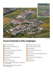 Unsere Zentrale in Ulm-Jungingen - Müller