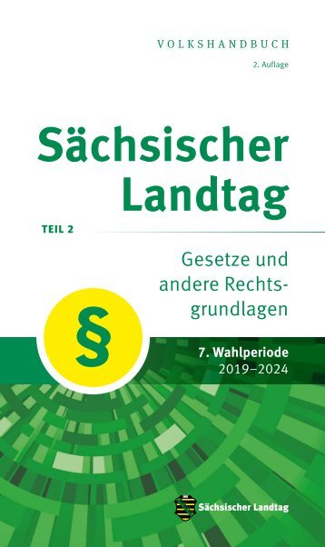Volkshandbuch des Sächsischen Landtags, Teil 2