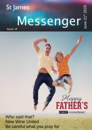  Issue 14 - The Messenger - 21st June 2020 