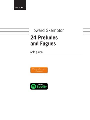 Howard Skempton 24 Preludes and Fugues
