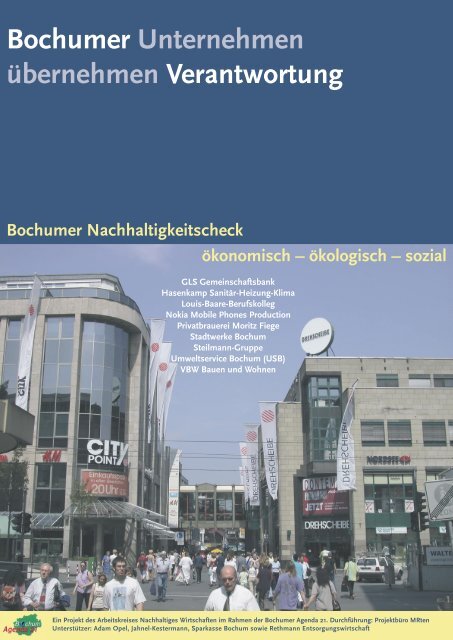 Bochumer Nachhaltigkeitscheck GLS Gemeinschaftsbank ... - Trifolium