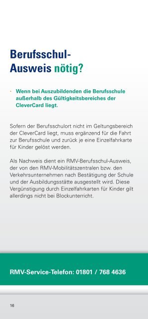 CleverCard - RMV Rhein-Main-Verkehrsverbund