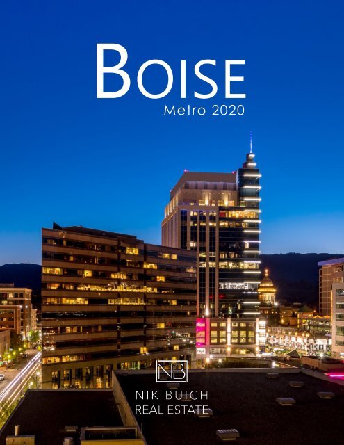 Boise Relocation Guide - Nik Buich Real Estate 2020