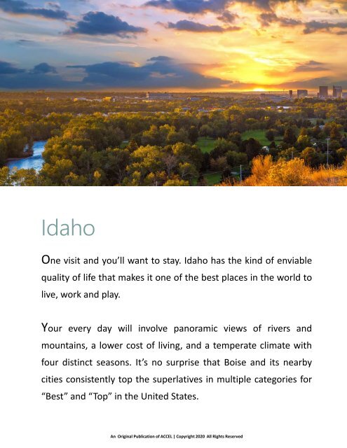 Boise Relocation Guide - Nik Buich Real Estate 2020