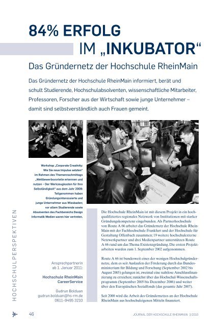 Journal Hochschule RM - Hochschule RheinMain