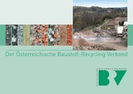 Der Österreichische Baustoff-Recycling Verband - BRV