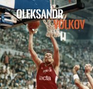 OLEKSANDR VOLKOV - 101 Greats of European Basketball