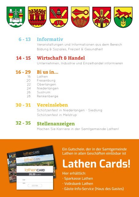 Lathener Blättken - Ausgabe 01/2019