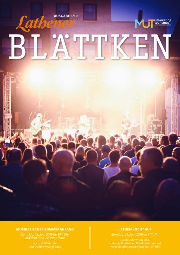 Lathener Blättken - Ausgabe 03/2019