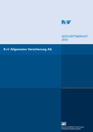 Vorstand der R+V Allgemeine Versicherung AG - R+V Versicherung