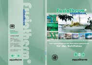 fusiotherm®-Rohrleitungssystem - aquatherm