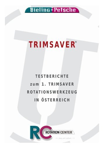 TRIMSAVER - Bieling & Petsche Stanzformen Gmbh