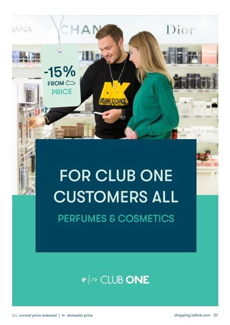 ***Tallink Duty Free Shopping catalogue duty-free routes