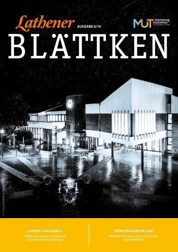 Lathener Blättken - Ausgabe 06/2019