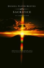 Sacrifice -Score