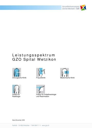 2009 - GZO Spital Wetzikon