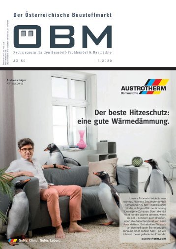 2020-06 OEBM Der Österreichische Baustoffmarkt - AUSTROTHERM der beste Hitzeschutz