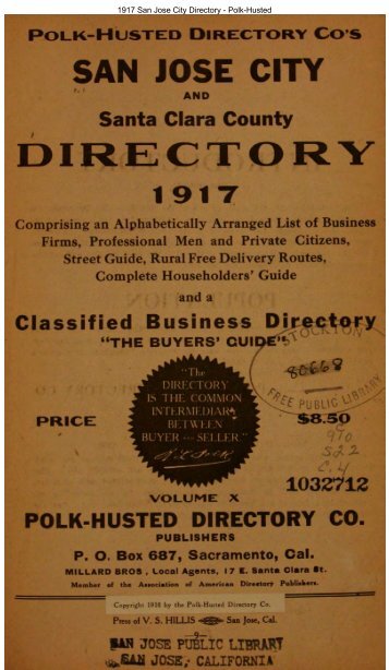 san|jose typewriter co. - King Library Digital Collections