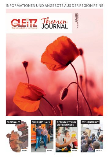 Gleitz Themen Journal 06/2020 – Ausgabe Peine