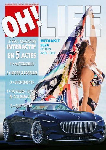 mediakit OH LIFE 2025 = 263.837 lecteurs / abonnés  soit 1.157 lecteurs uniques / jour