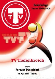 Fortuna Düsseldorf - TV Tiefenbroich 1910 e.V.