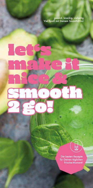 Smooth2Go-Rezepte