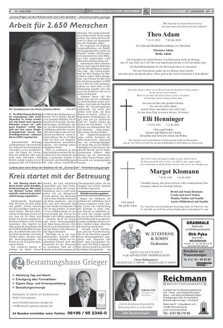 Schwalbacher Zeitung