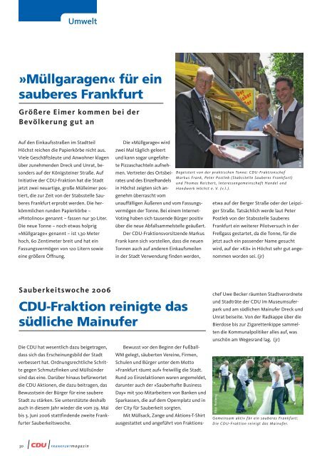 Ausgabe - Dr. Walter Wallmann