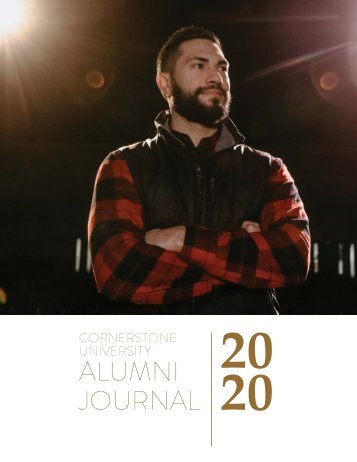 Cornerstone University Alumni Journal 2020
