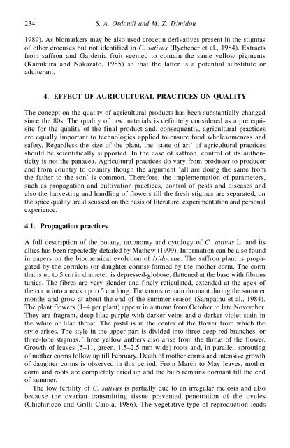 Production Practices and Quality Assessment of Food Crops. Vol. 1