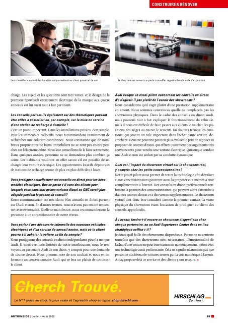 AUTOINSIDE Édition 7/8 – juillet-août 2020