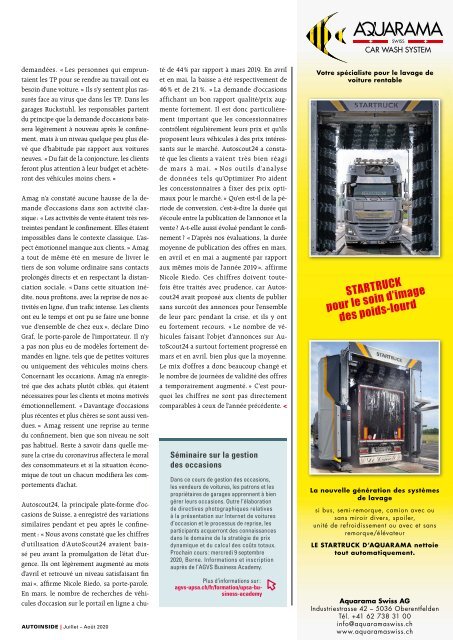 AUTOINSIDE Édition 7/8 – juillet-août 2020