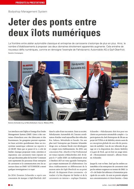 AUTOINSIDE Édition 7/8 – juillet-août 2020