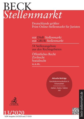 BSM Ausgabe 13/2020