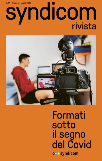 syndicom rivista N. 17 ¦ Formati sotto il segno del Covid