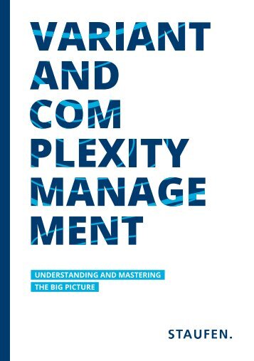 Staufen Whitepaper Variant and Complexity Management 