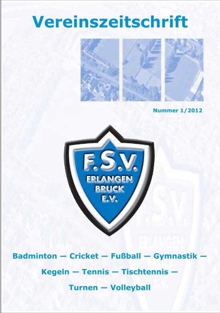 Vereinszeitschrift - FSV Erlangen-Bruck