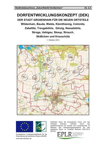 DORFENTWICKLUNGSKONZEPT (DEK) - Stadt Grossenhain