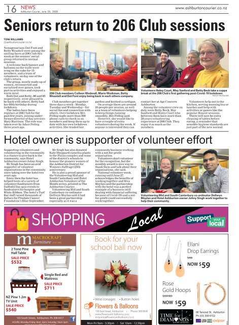 Ashburton Courier: June 25, 2020