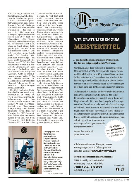 ZEBRA Journal - Der große Saisonrückblick 2019/20