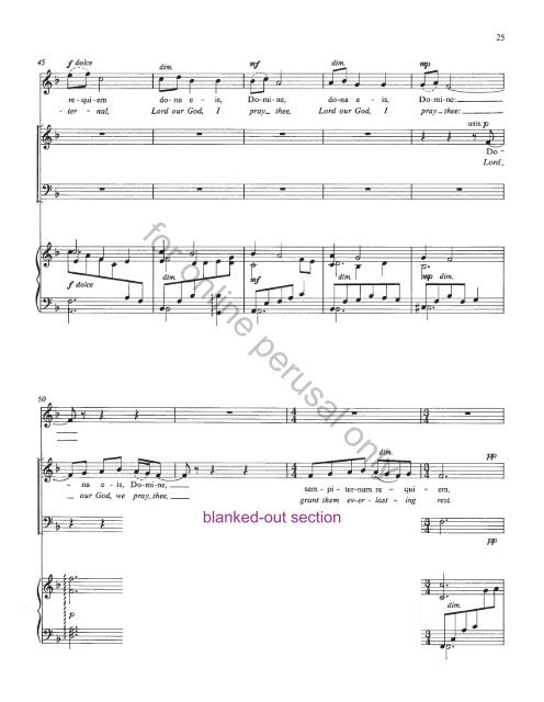 Rutter Requiem vocal score