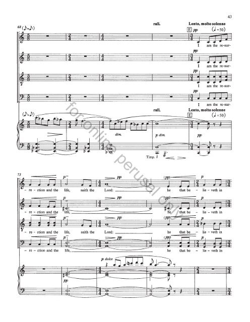 Rutter Requiem vocal score