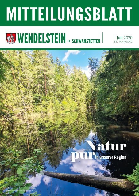 Mitteilungsblatt Wendelstein+Schwanstetten - Juli 2020