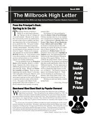 MHS-Mar06 - Millbrook High School