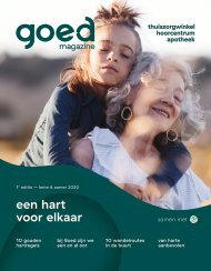 Goed Magazine - 1e editie - lente/zomer 2020
