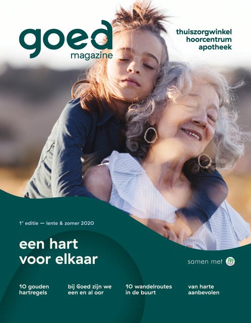 Goed Magazine - 1e editie - lente/zomer 2020
