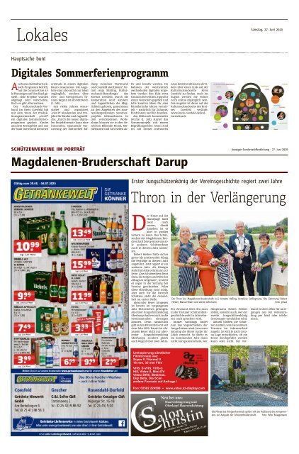 Stadtanzeiger Coesfeld kw 26