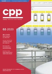 cpp – Process technology for the chemical industry 02.2020