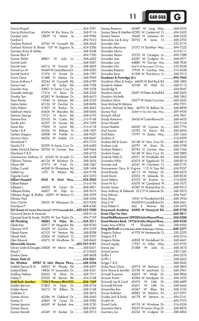 S - Maricopa Community Directory